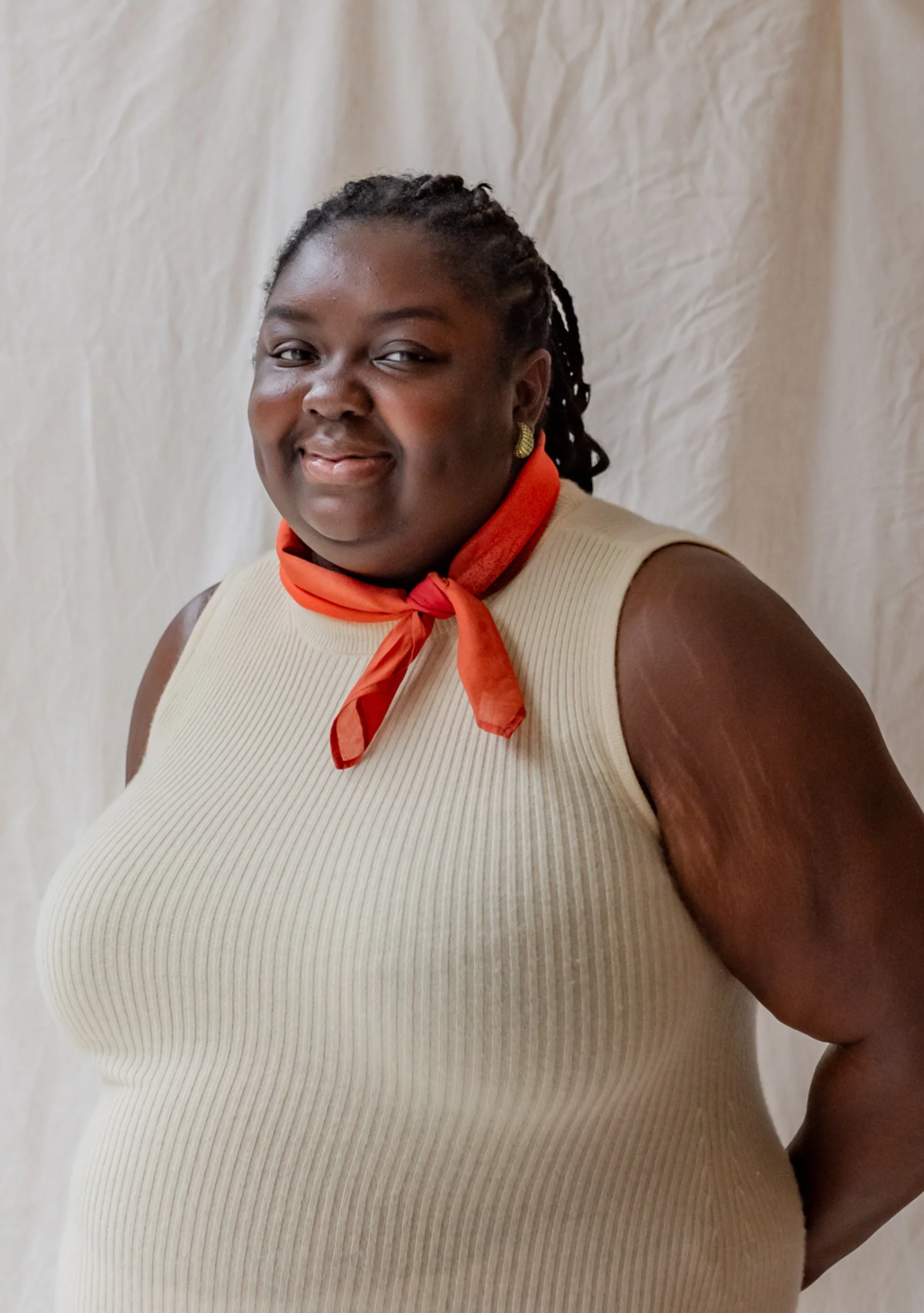 TBCo x Abisola Omole Hues Cotton Scarf - Image 4