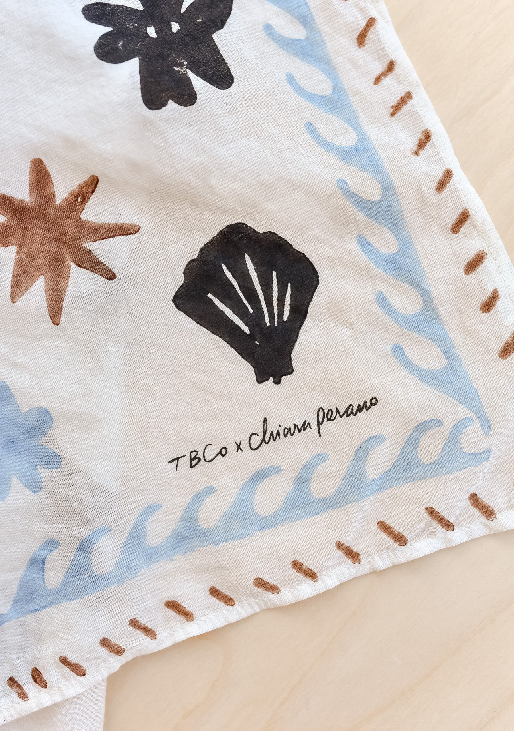 The Artist Series TBCo x Chiara Perano Cotton Scarf - Image 9