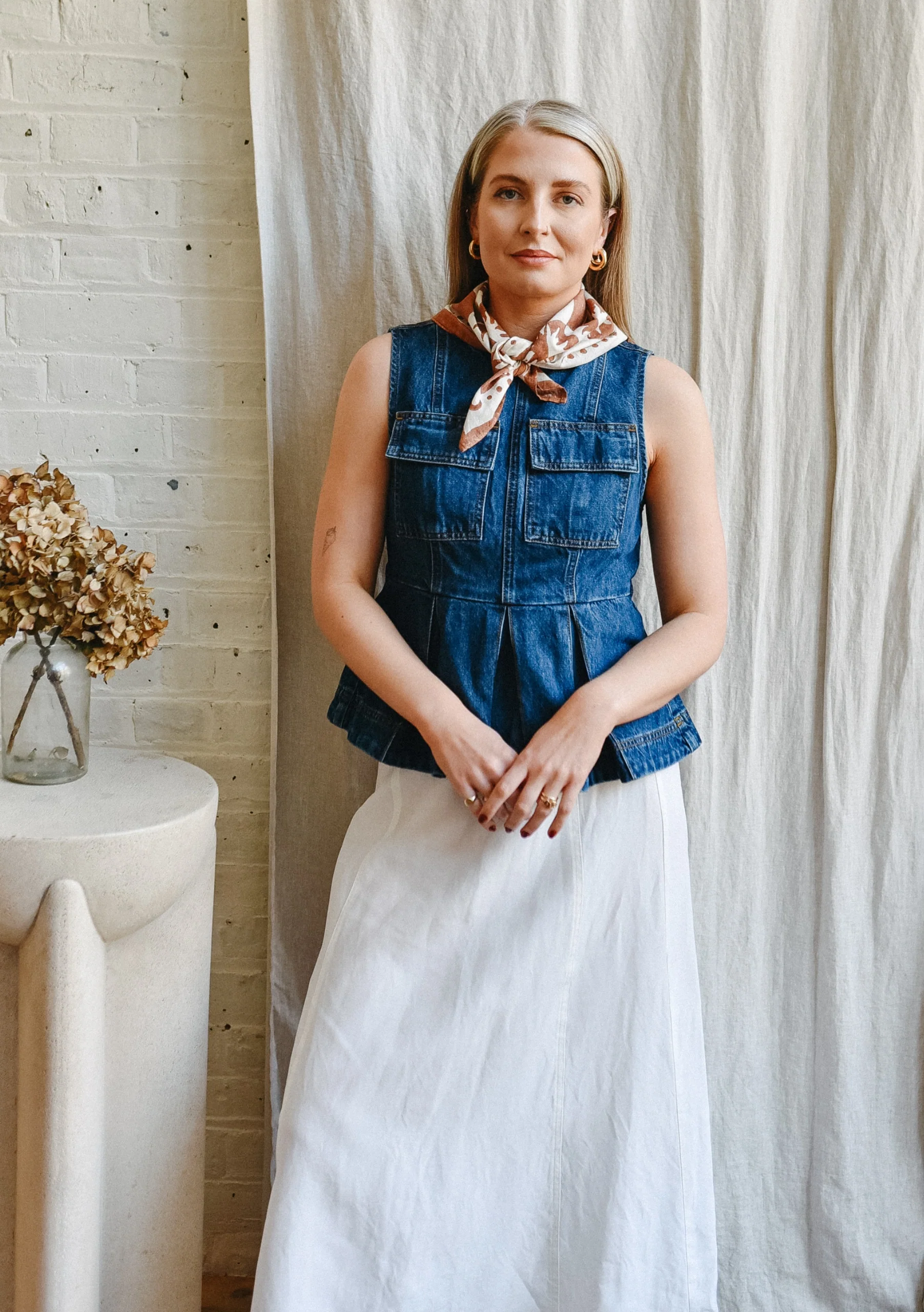 The Artist Series TBCo x Frankie Penwill Cotton Scarf - Image 3