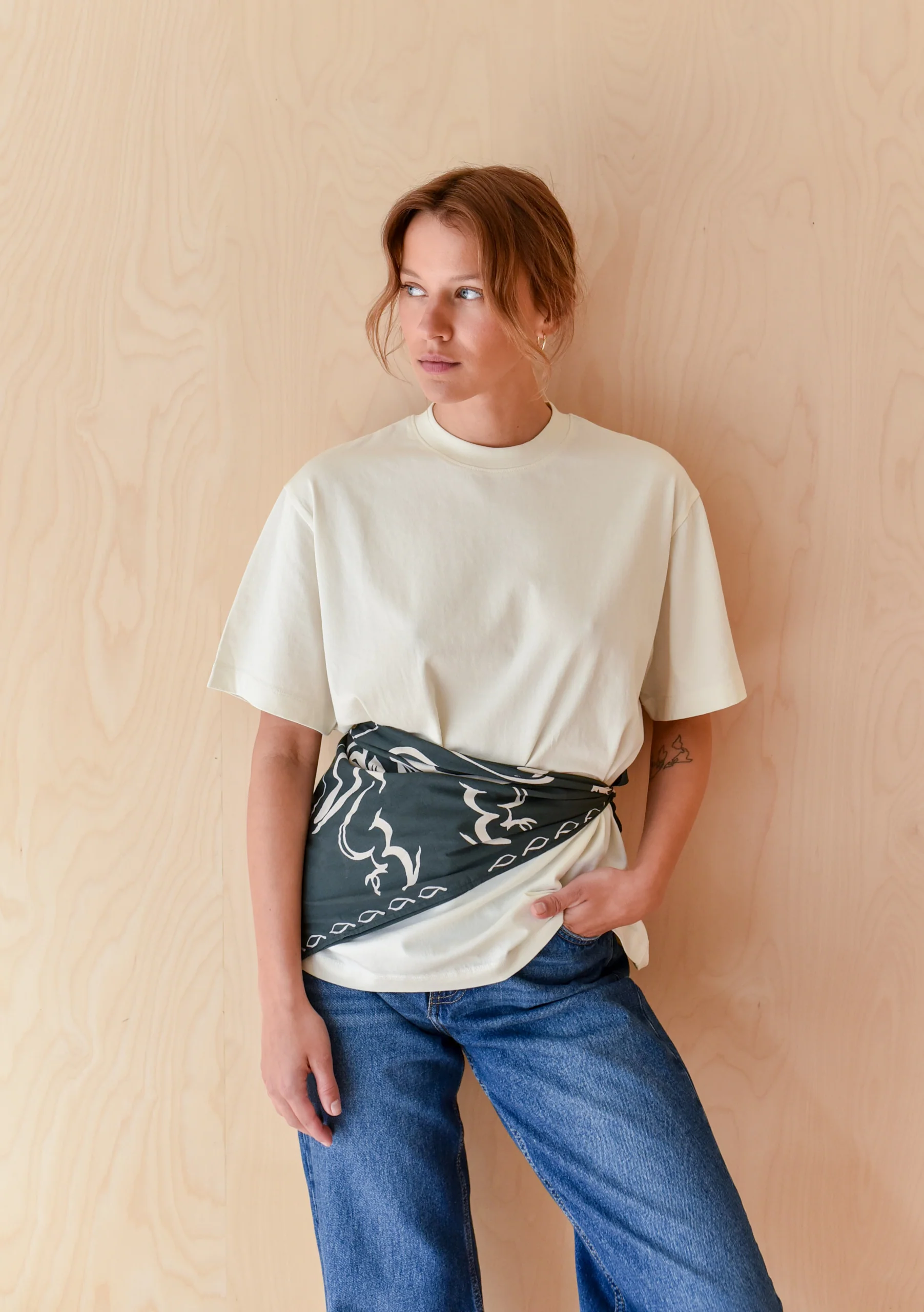 The Artist Series TBCo x Simone Brewster Cotton Scarf - Image 5