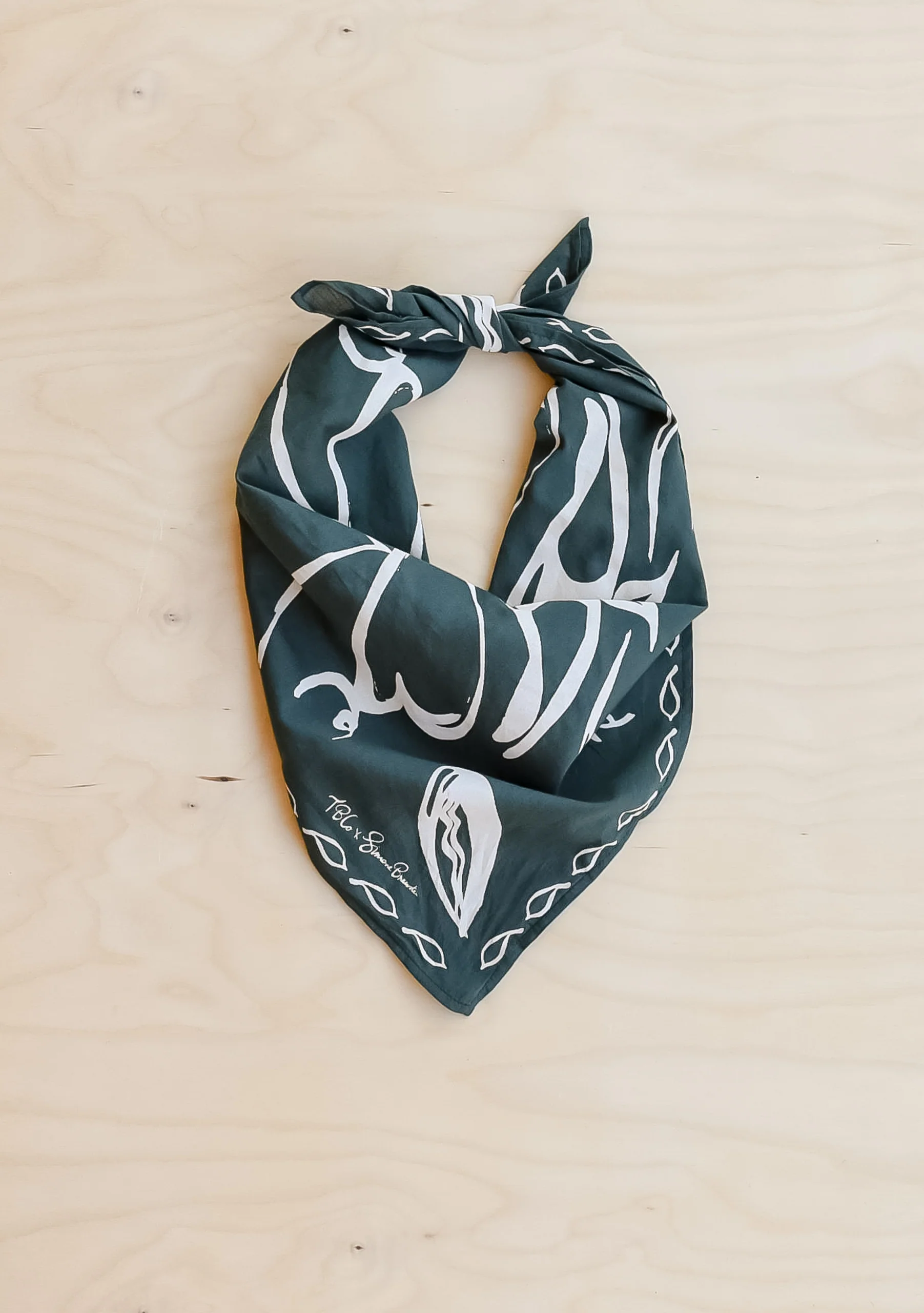 The Artist Series TBCo x Simone Brewster Cotton Scarf - Image 7